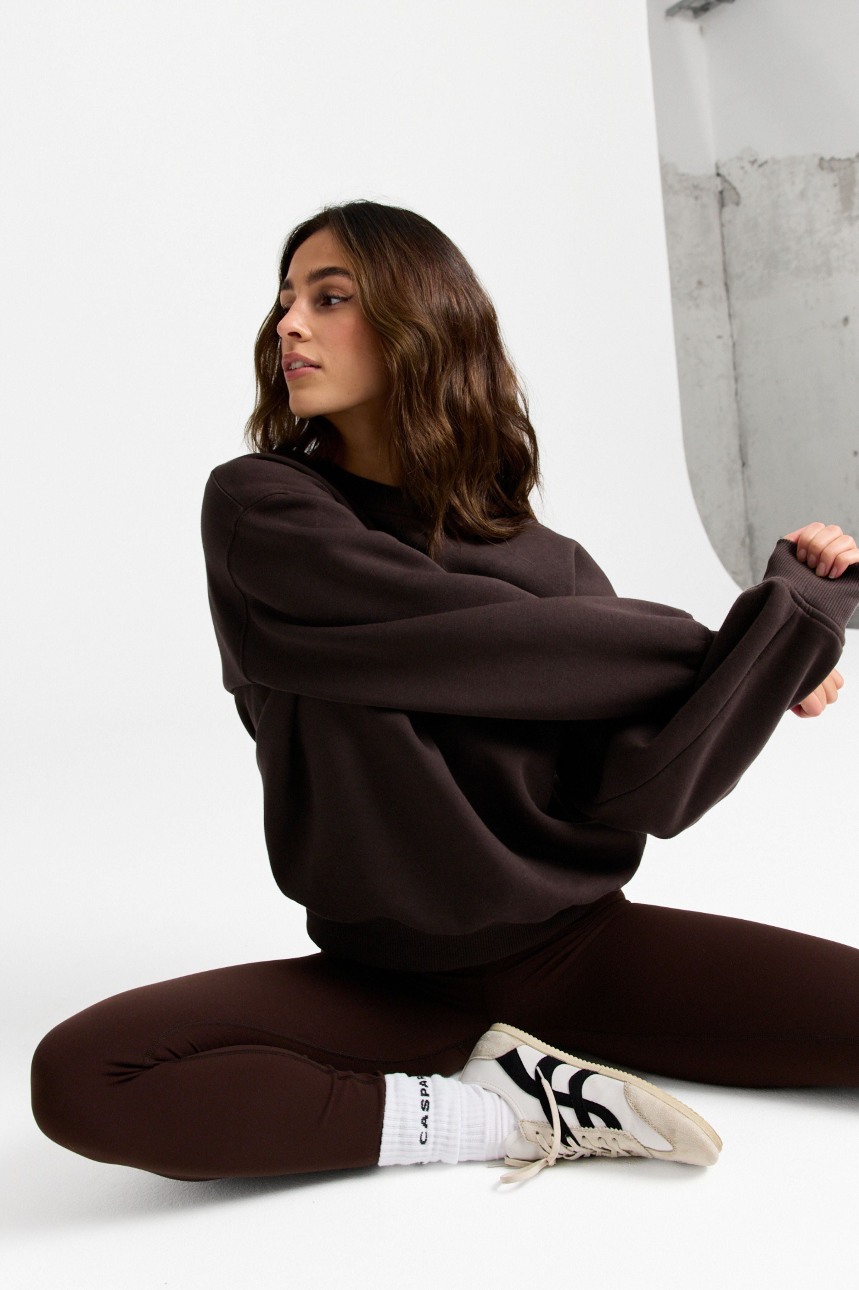 W. CS Crewneck - Espresso